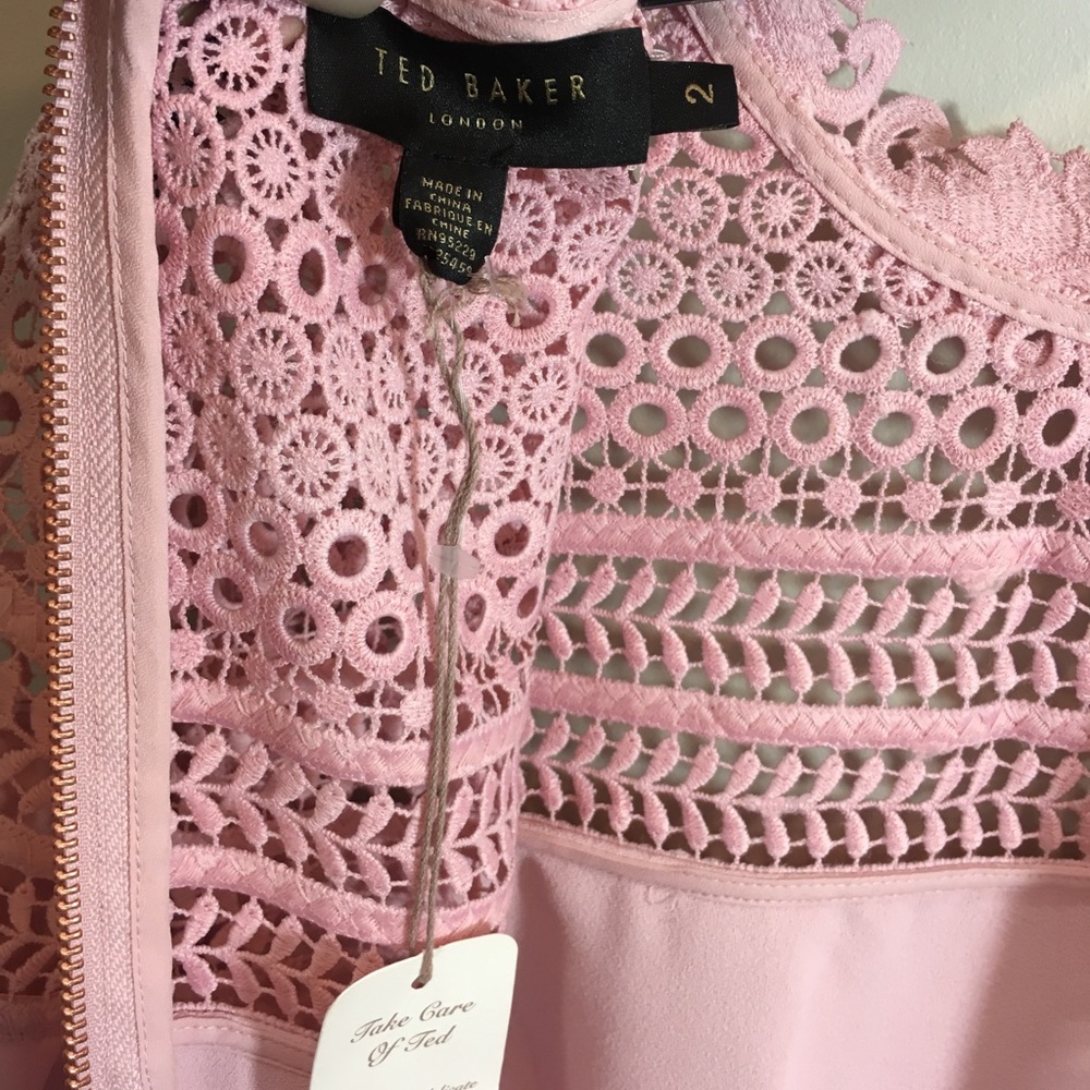 Ted Baker 🎀 Dusky Pink Size 6 /Ted 2 🎀 Host pic!✨✨✨✨🎊 - Picture 7 of 8
